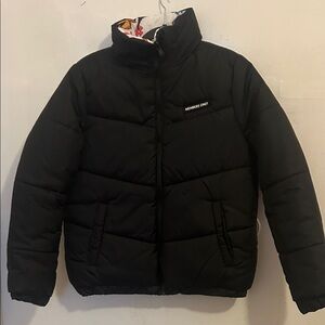 Members Only Kids Irreversible Classic Black Puffer Jacket